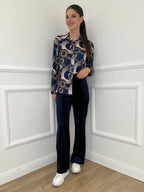 Pantalone Velluto 9857 Blu - Bazar Abbigliamento