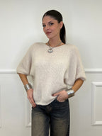 Maglia Mohair 911 Ecru