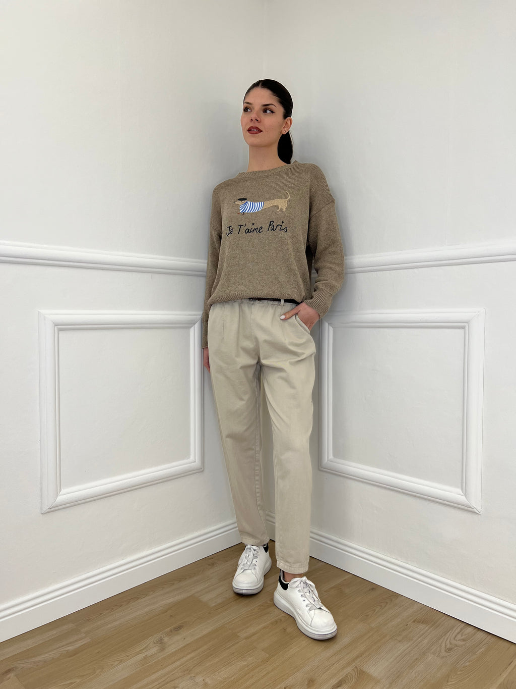 Maglia Bassotto 3791 Taupe