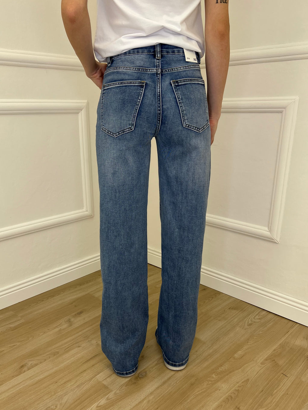 Jeans Straight Vita Incrociata 6047