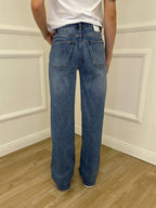 Jeans Straight Vita Incrociata 6047