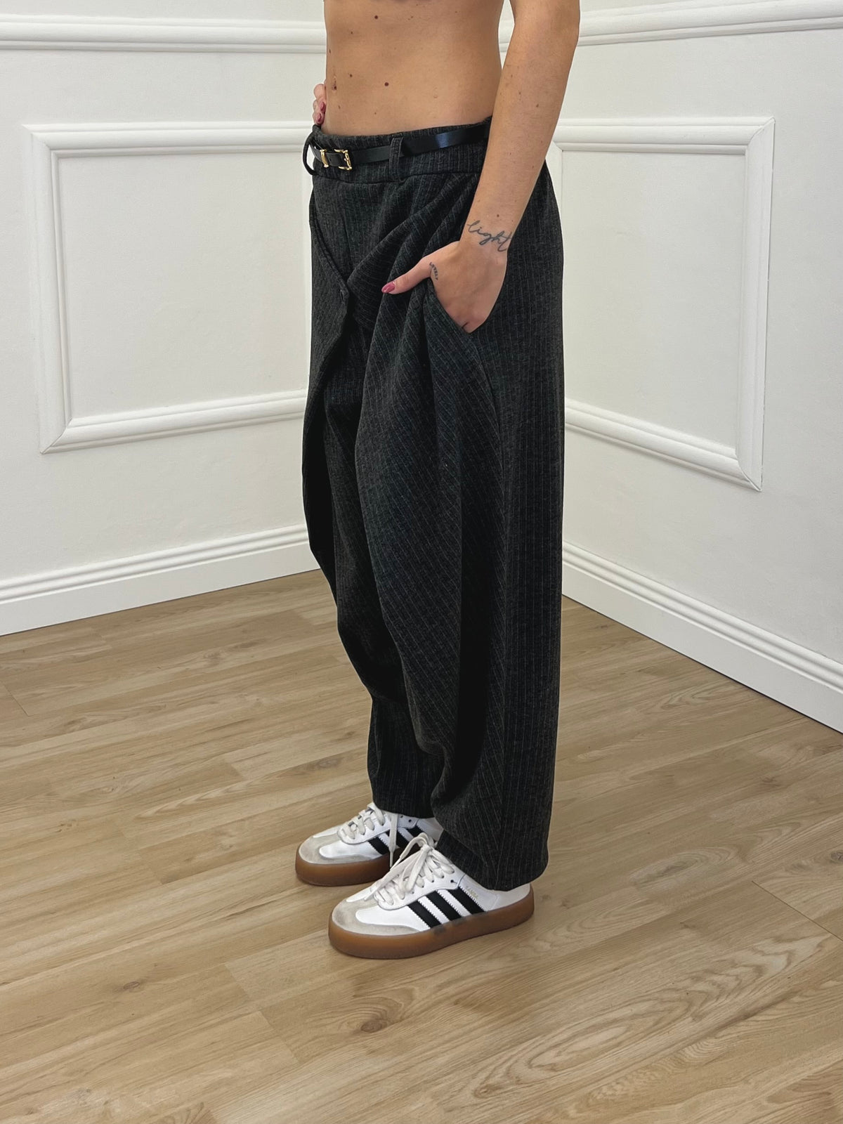 Pantalone Regimental Portafoglio 51268 Grigio