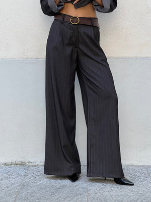Pantalone Palazzo Gessato 5897 Grigio