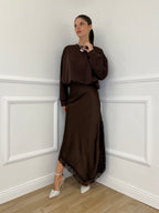 Felpa Crop 83625 Moro