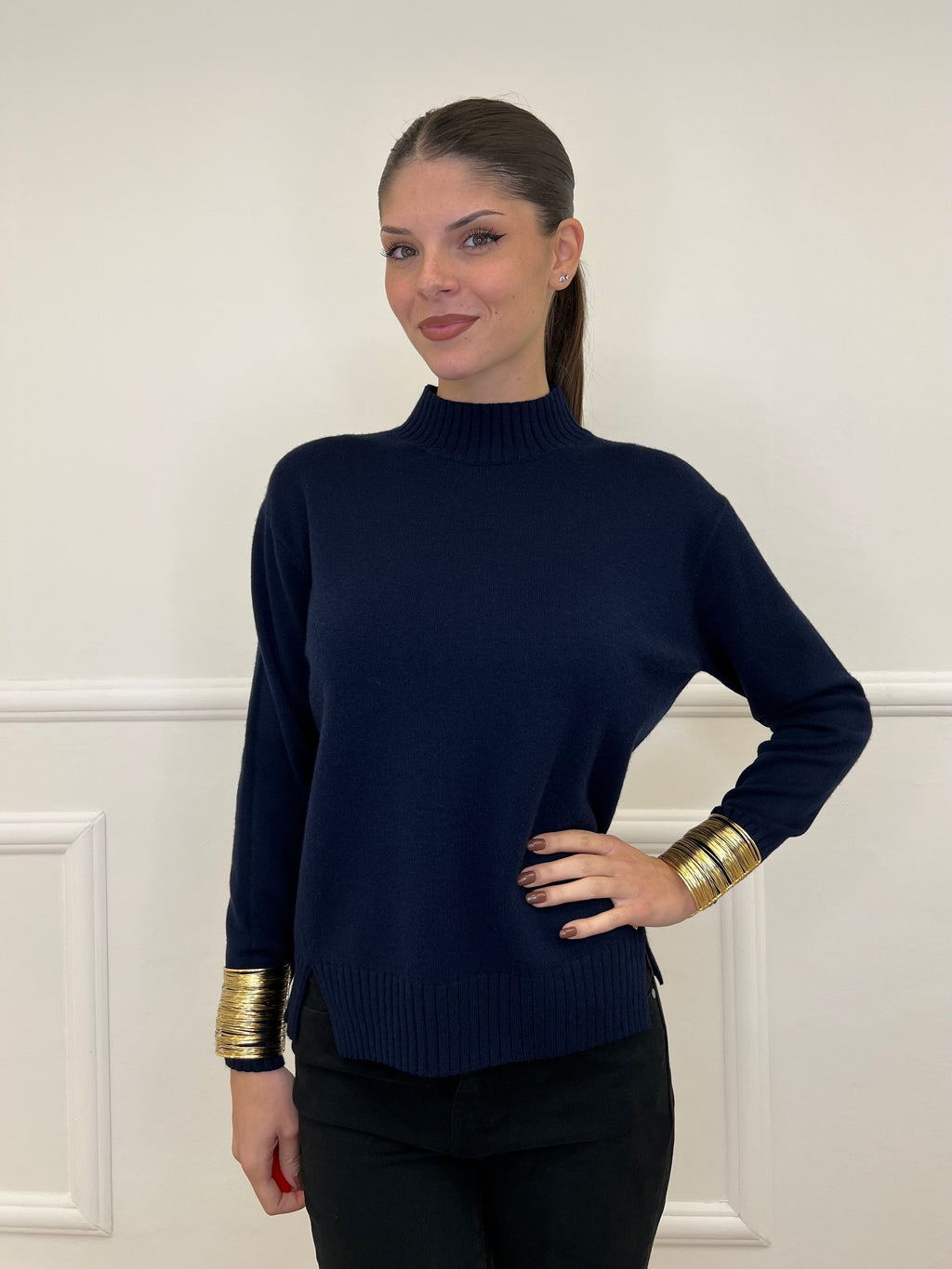 Lupetto Spacchetti 26000 Blu