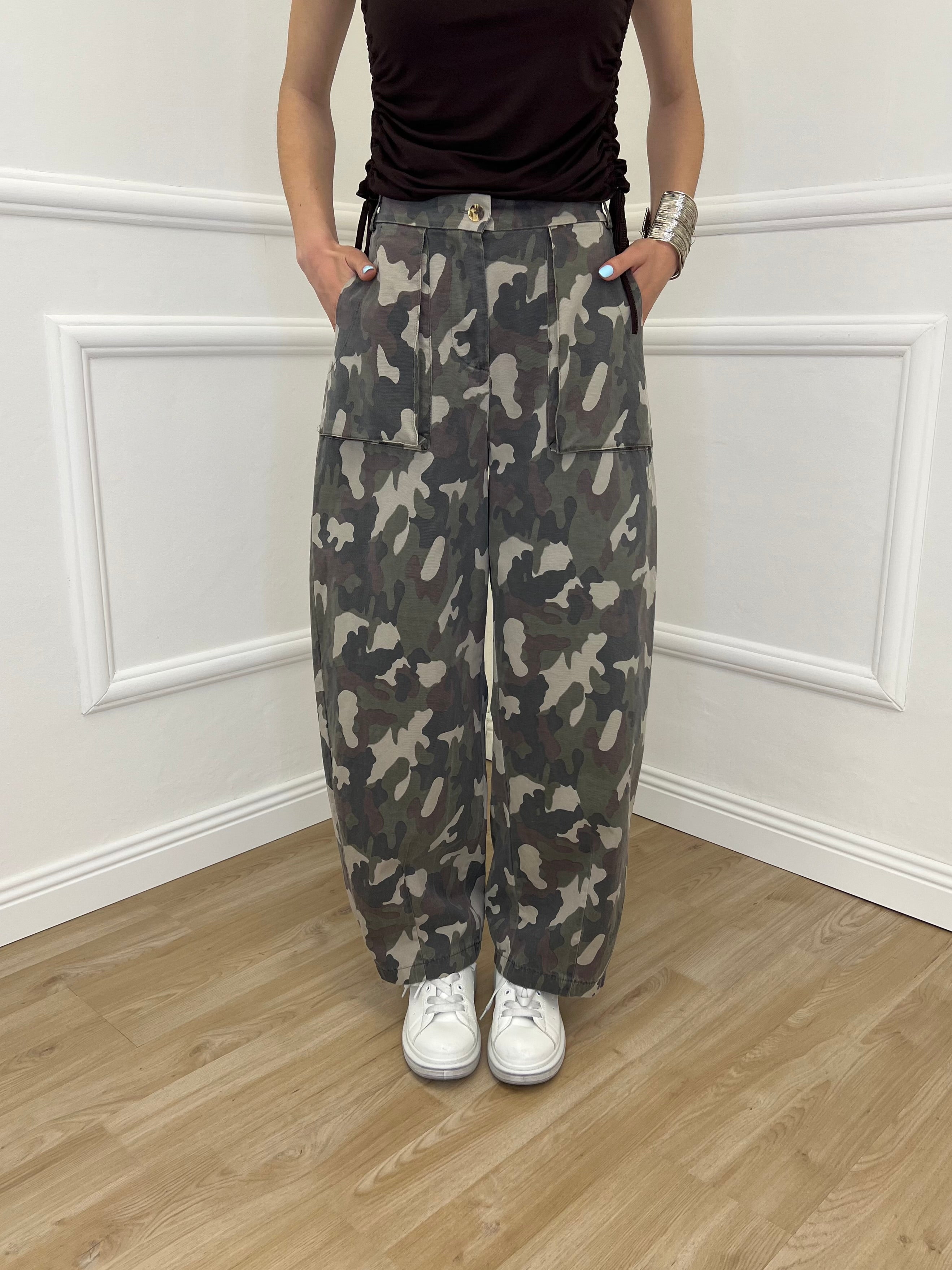 Pantalone Balloon Camouflage MA141