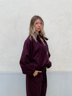 Giacca Bomber 11503 Burgundy