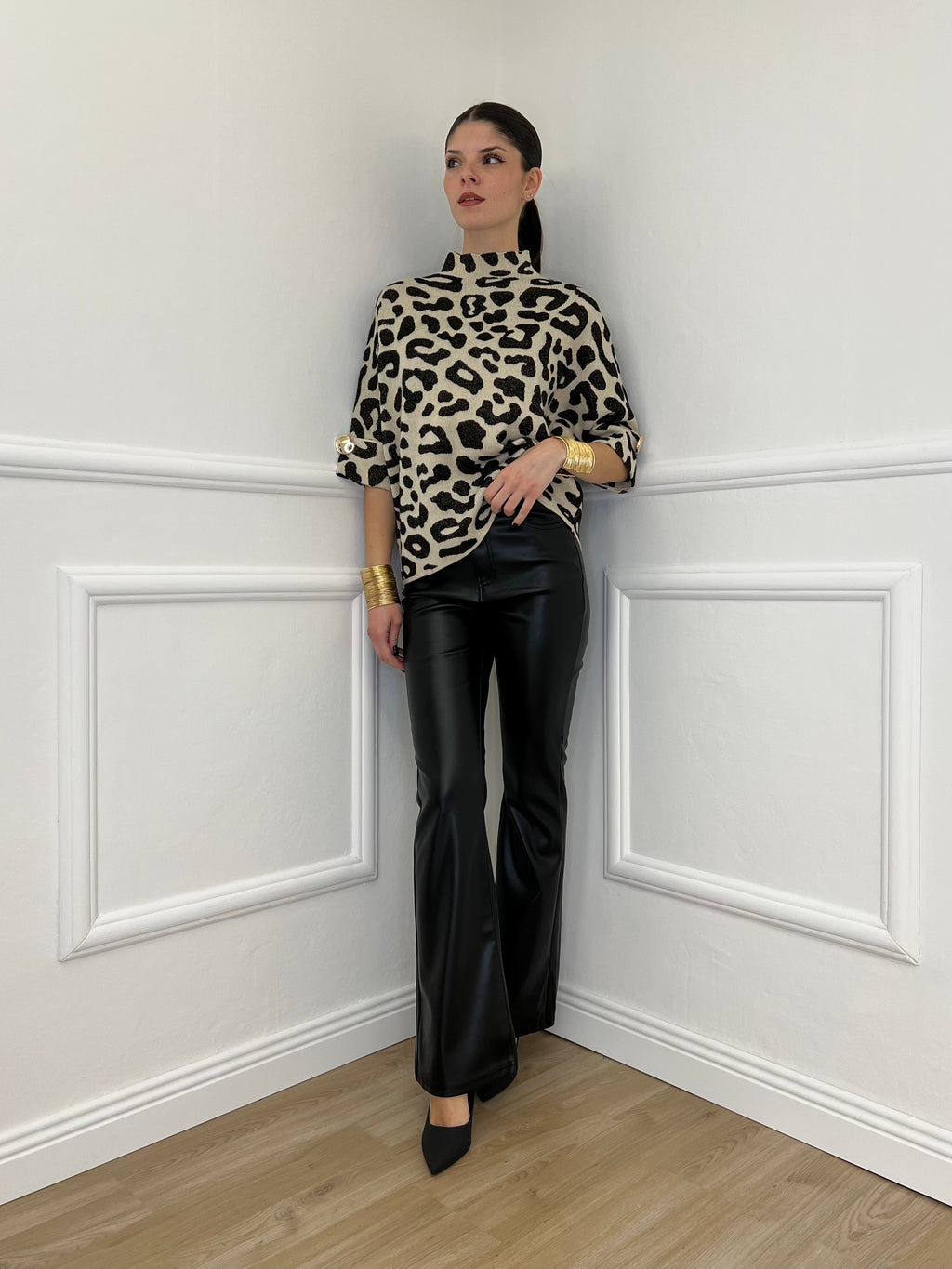 Maglia Animalier Bottoni Y2205