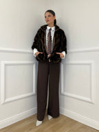 Pantalone Fluido 7229 Moro