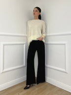 Jeans a Palazzo 2297 Nero