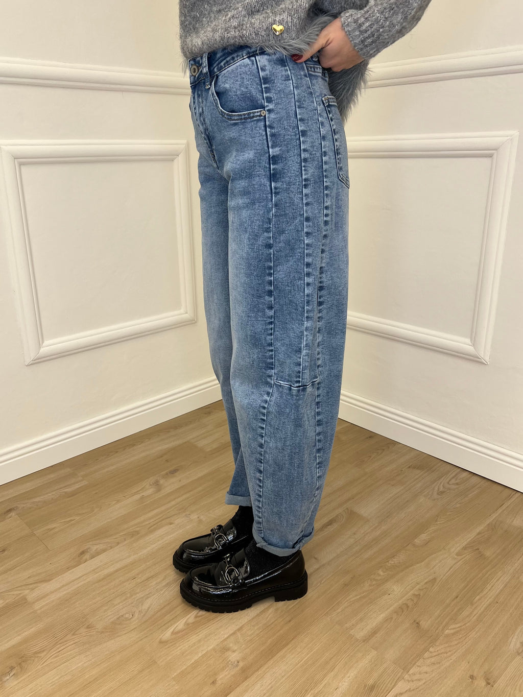 Jeans Balloon 9260 Azzurro