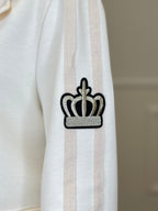 Giacca Cappuccio 27599 Panna - Bazar Abbigliamento