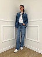 Camicia Denim Over Bottoni JC971