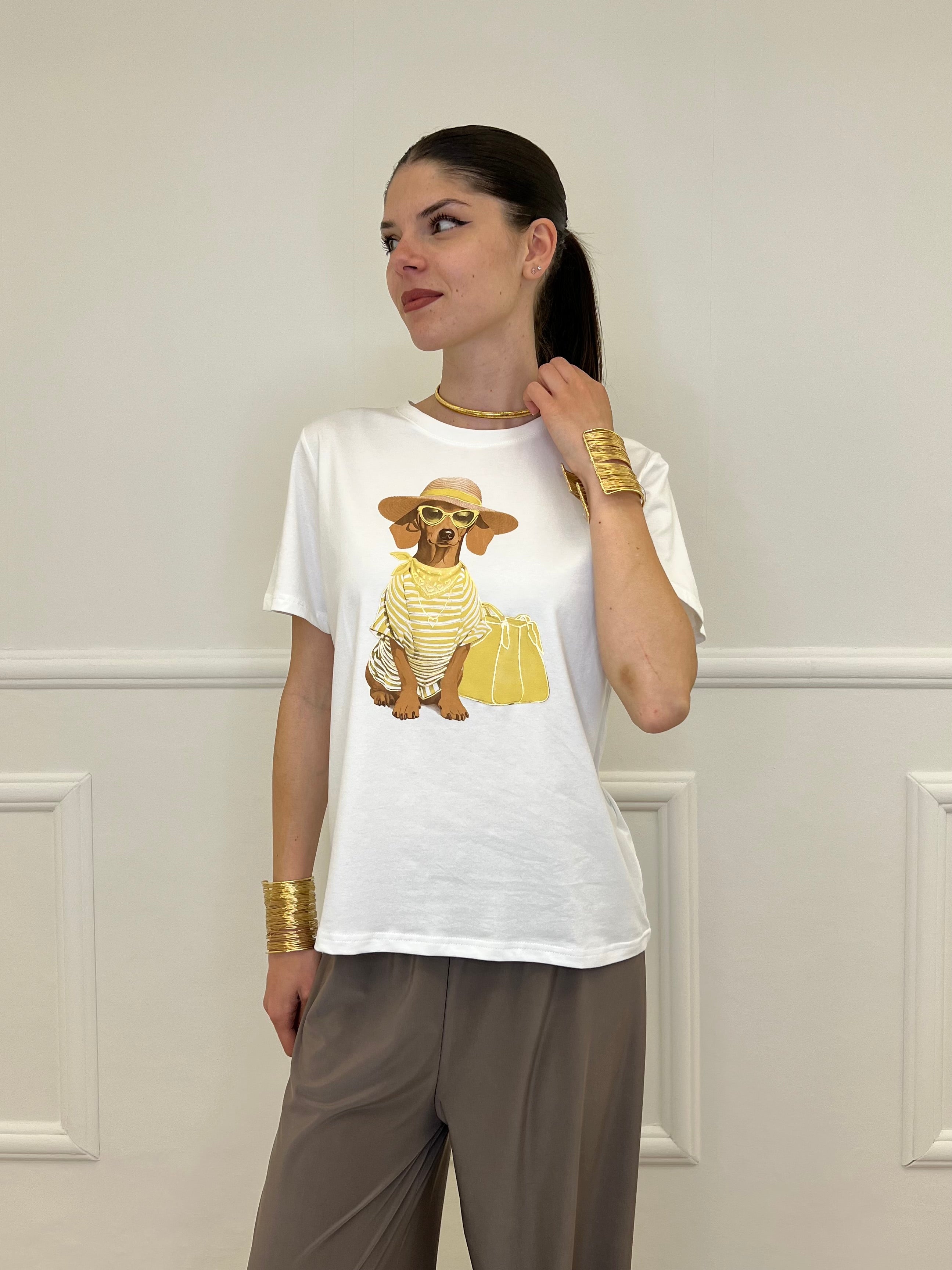 T-shirt Over Bassotto Panama M26-17