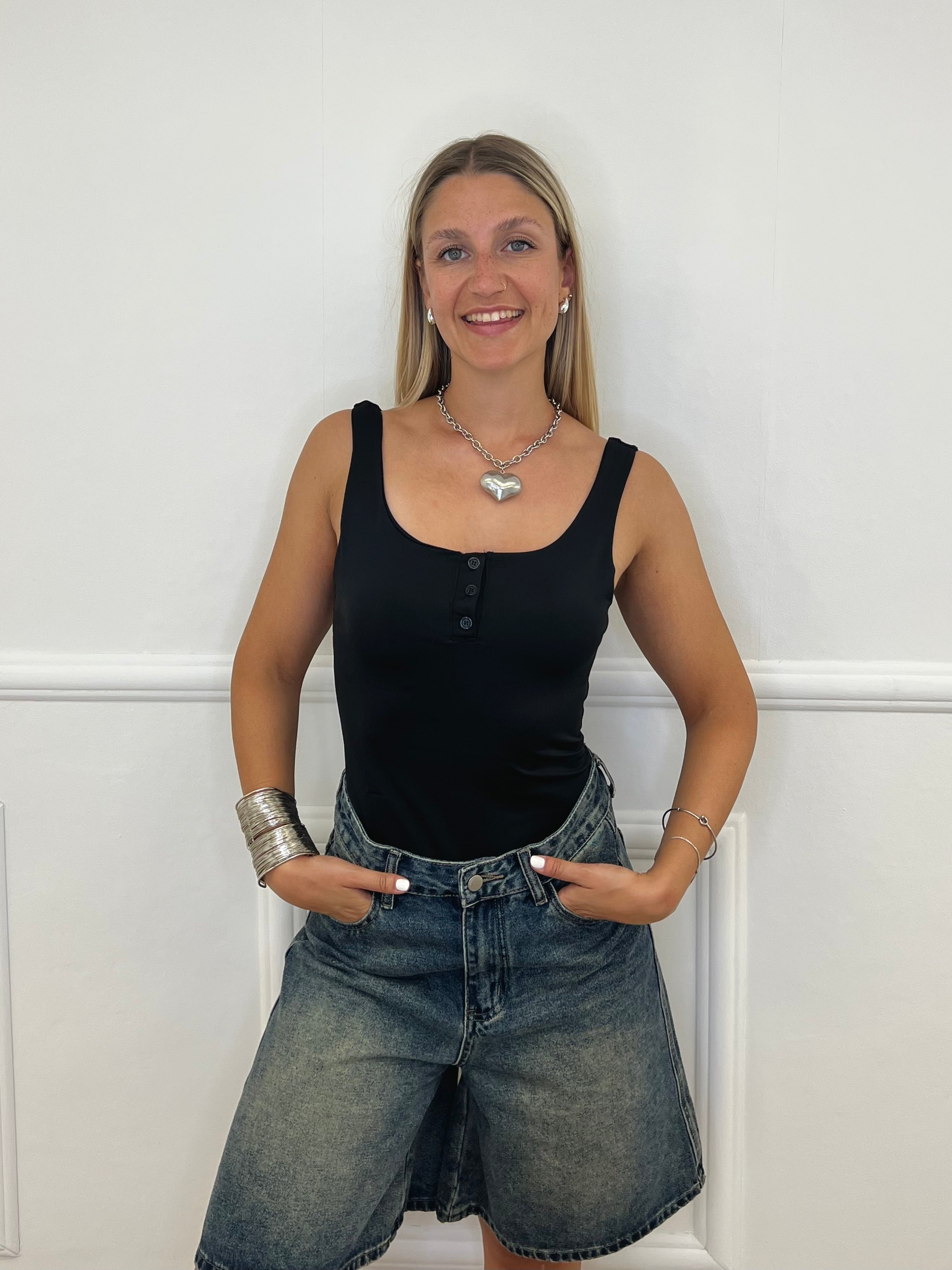Top Serafino 3358 Nero