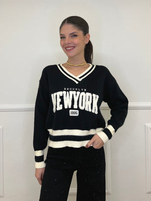 Maglia College 7397 Nero