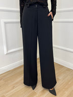 Pantalone Fluido 7229 Nero