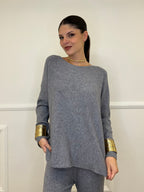 Completo Girocollo 24043 Grigio