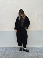 Pantalone Balloon Devorè 168660 Nero
