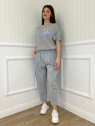 Pantalone Carrot 2527 Grigio Perla - Bazar Abbigliamento