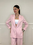 Blazer in Viscosa 27435 Rosa
