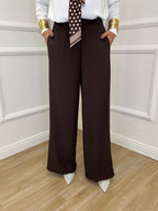 Pantalone Fluido 7229 Moro