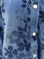 Giacca Camicia in Denim Devorè 3110