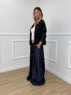 Giacca 100% Lino Alamari 926165 Blu