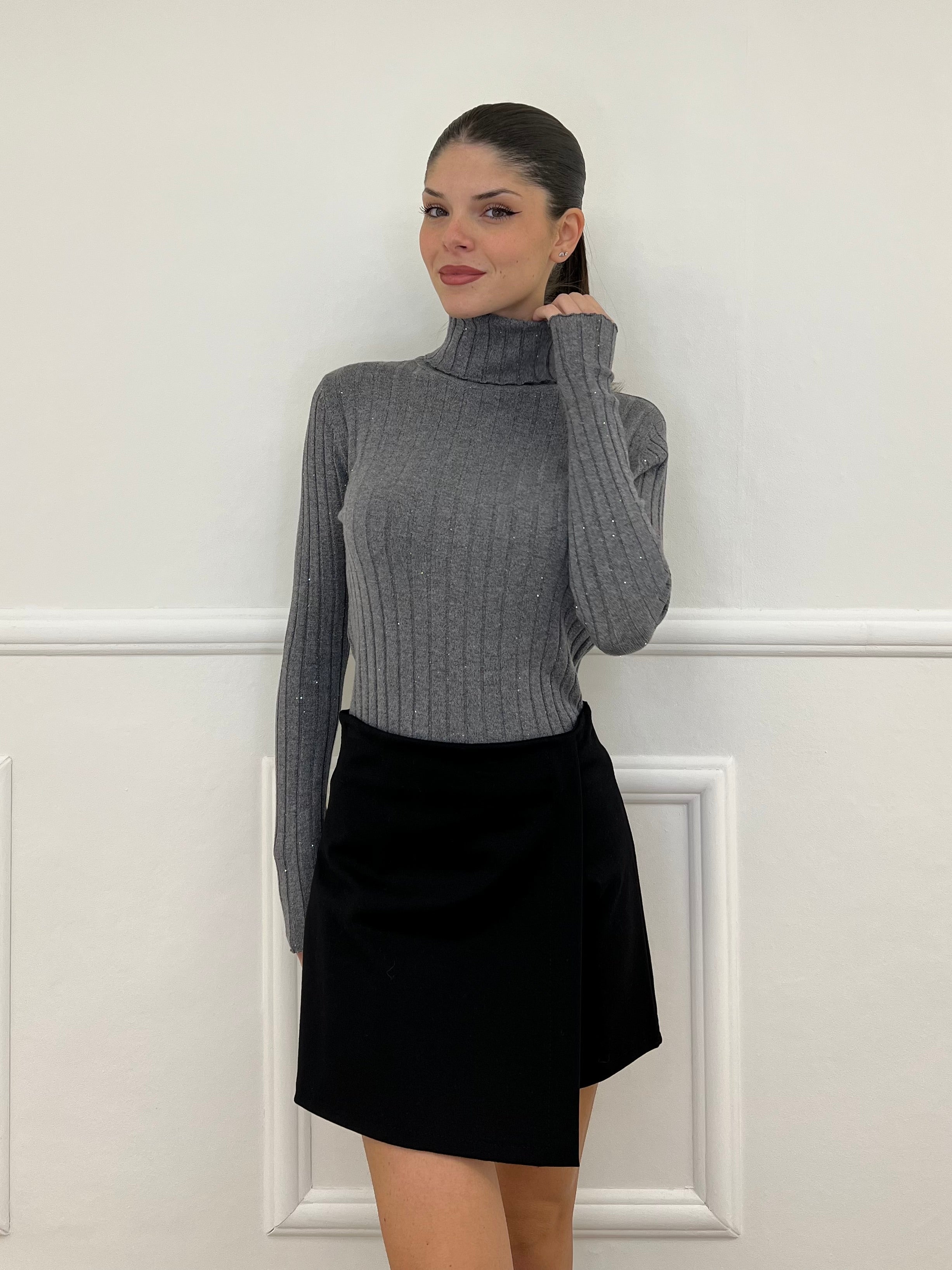 Dolcevita Coste Paillettes 5270 Grigio