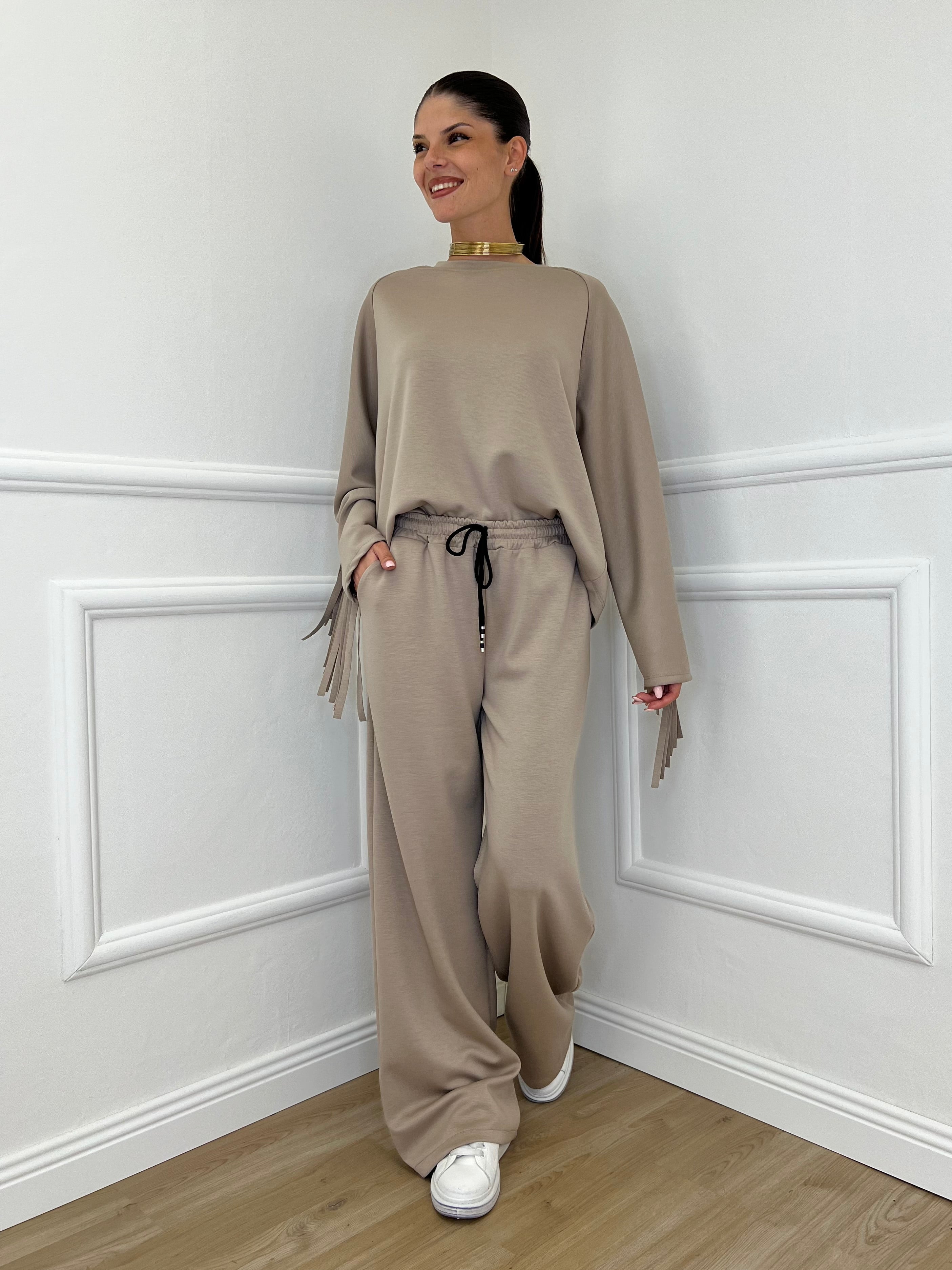 Felpa Frange 11792 Mocha