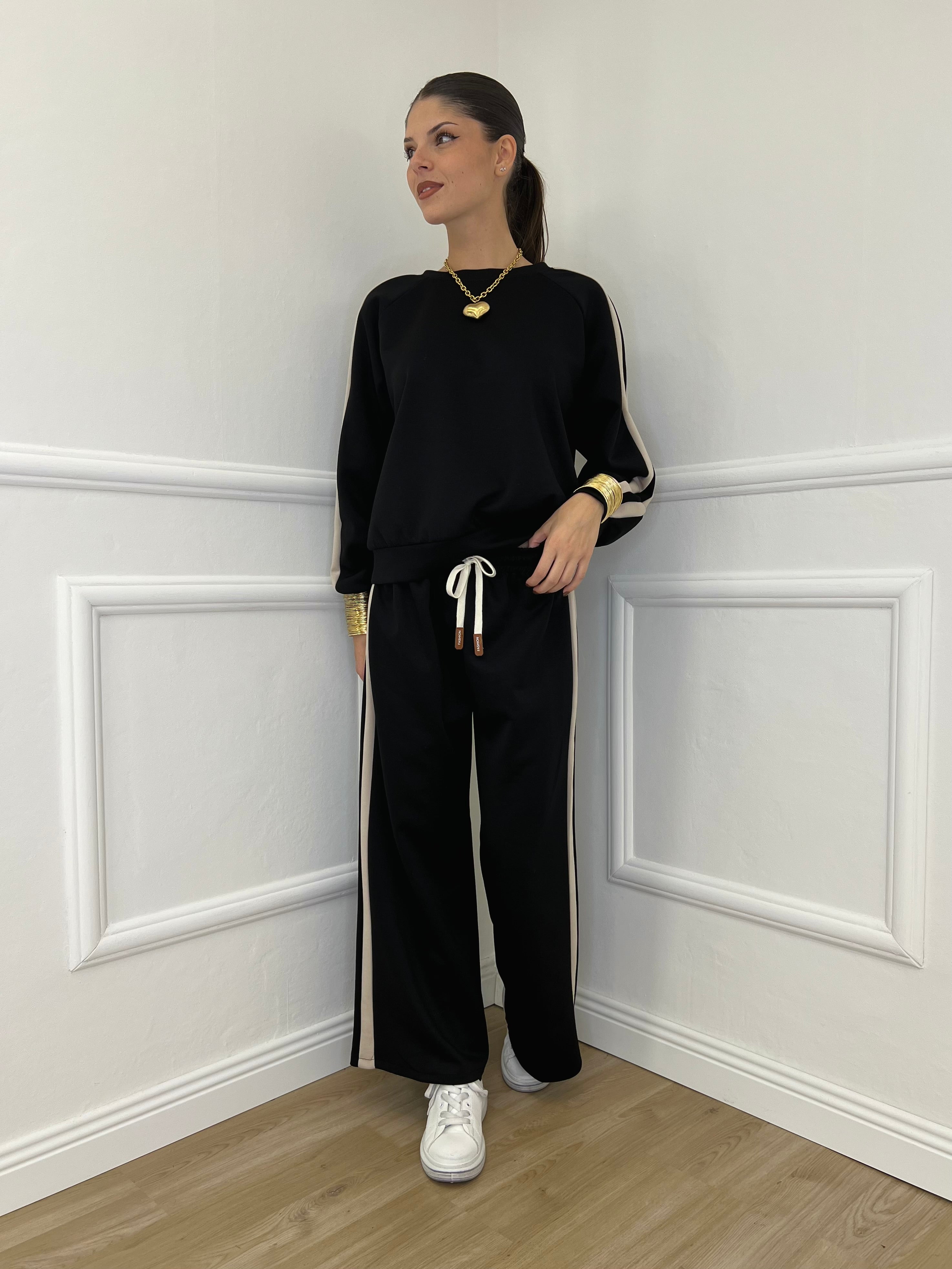 Tuta Bande 7937 Nero