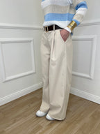 Pantalone Twill 1358 Panna