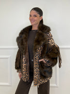 Pelliccia Animalier Frange DL30100