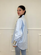 Camicia Over Cristalli 2511 Azzurro