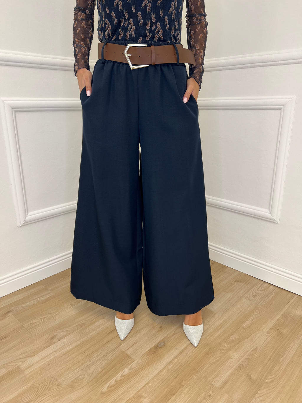 Panta Palazzo 18786 Blu