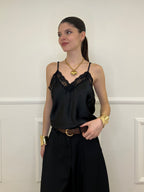 Top Satin Pizzo 1542