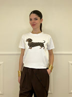 T-shirt Bassotto Borchie