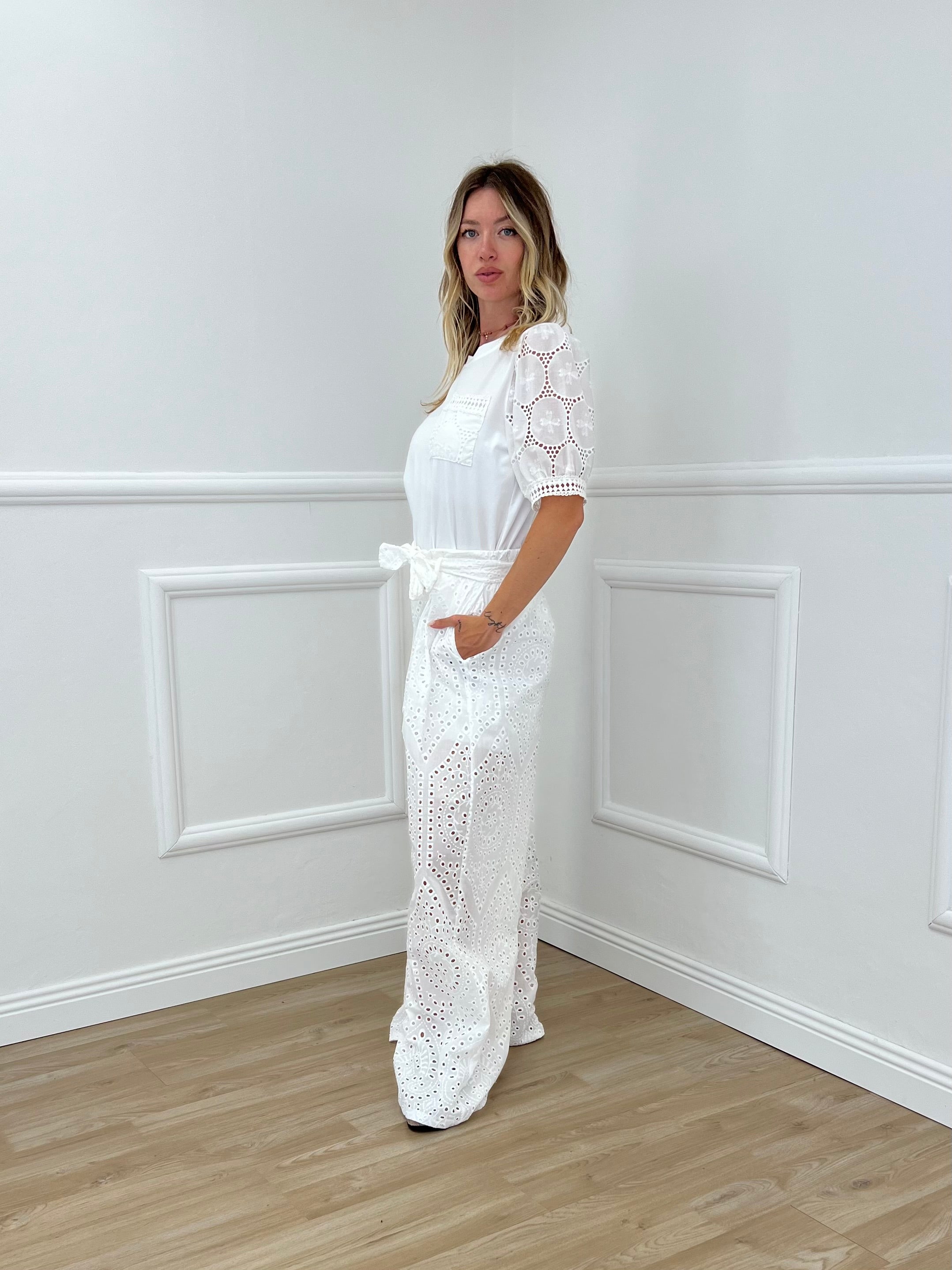 Pantalone Sangallo 4996 Bianco