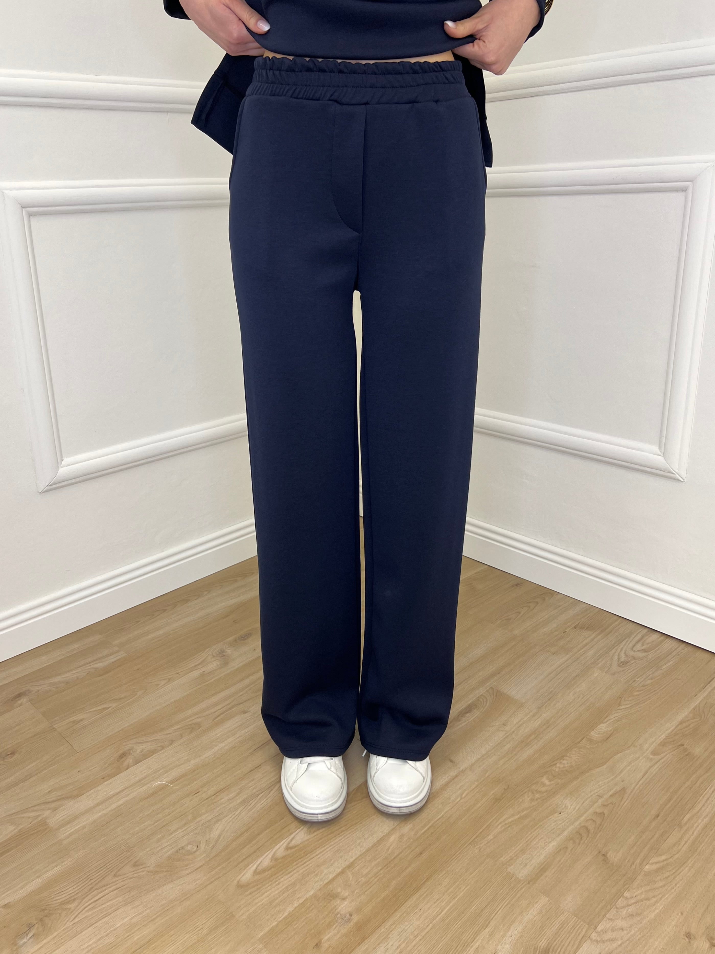 Tuta Over Girocollo 19143 Blu