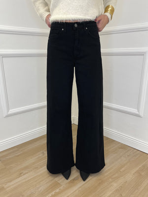 Jeans a Palazzo 2297 Nero