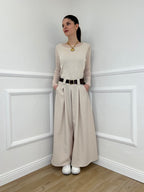 Pantagonna Gessato 2568 Beige