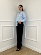 Jeans Palazzo Y549 Blue Black