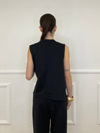 Gilet Fiocco Punto Milano 42144 Nero