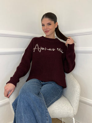 Maglia Lumina Apres Ski ZD0061 Burgundy