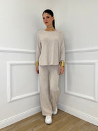 Completo Girocollo 24043 Ecru