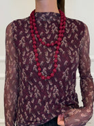Collana Sfere Piccole NK0296 - Bazar Abbigliamento