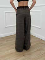 Pantalone Principe Di Galles 4270 Marrone