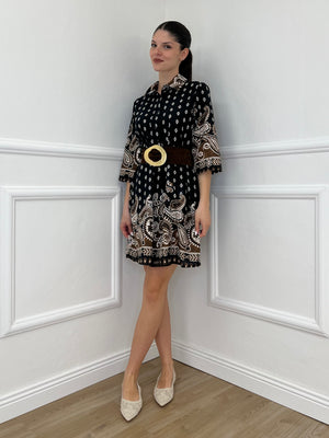 Abito/Maxi Blusa Bandana 2995 Nero