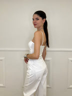 Body Drappeggiato 25617 Bianco