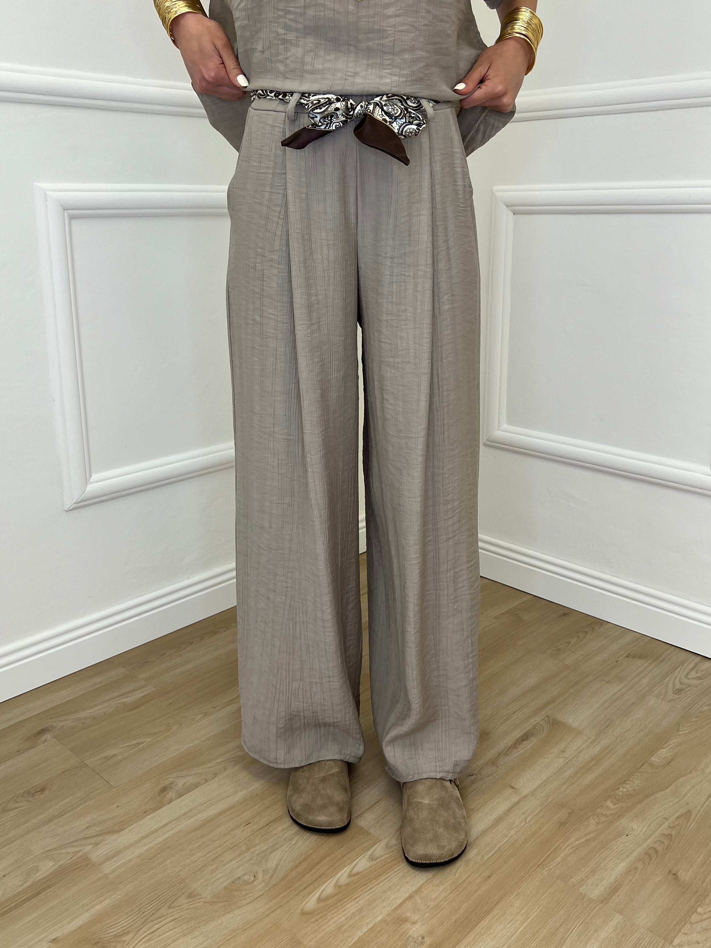 Pantalone Strop Fusciacca 26218 Taupe